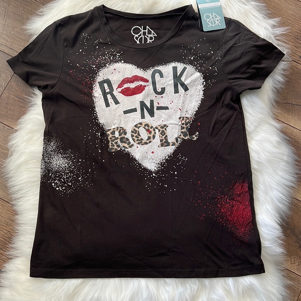 Brand New “Rock N Roll” Tee